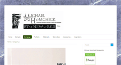 Desktop Screenshot of homchickstoneworks.com
